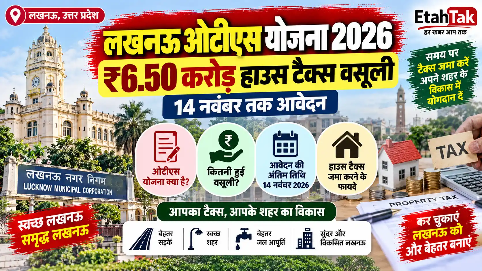 लखनऊ ओटीएस योजना 2026